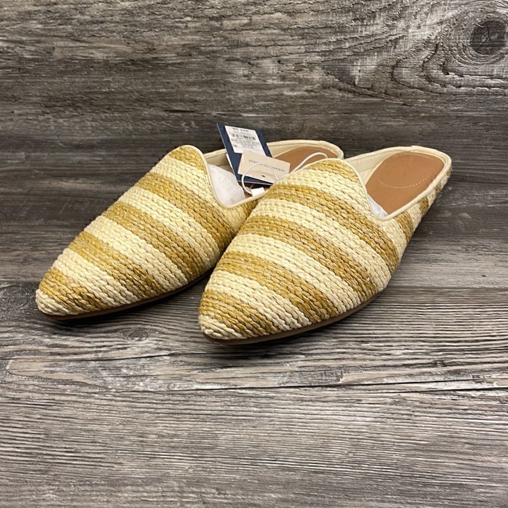 Women’s Violet Striped Woven Mule Flats - Universal Thread - Picture 4 of 8